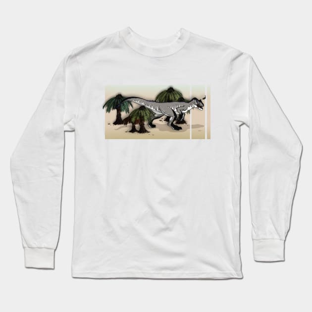 Allosaurus Long Sleeve T-Shirt by DredHo